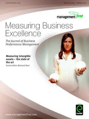 cover image of Measuring Business Excellence, Volume 8, Issue 1